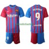 Maillot de Supporter FC Barcelone Memphis Depay 9 Domicile 2021-22 Pour Enfant